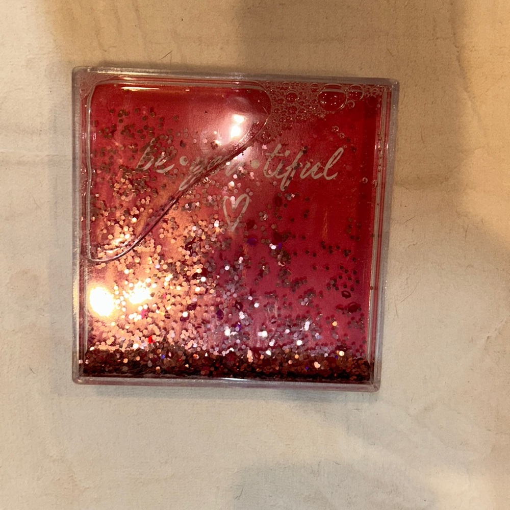 4x4 water/glitter picture